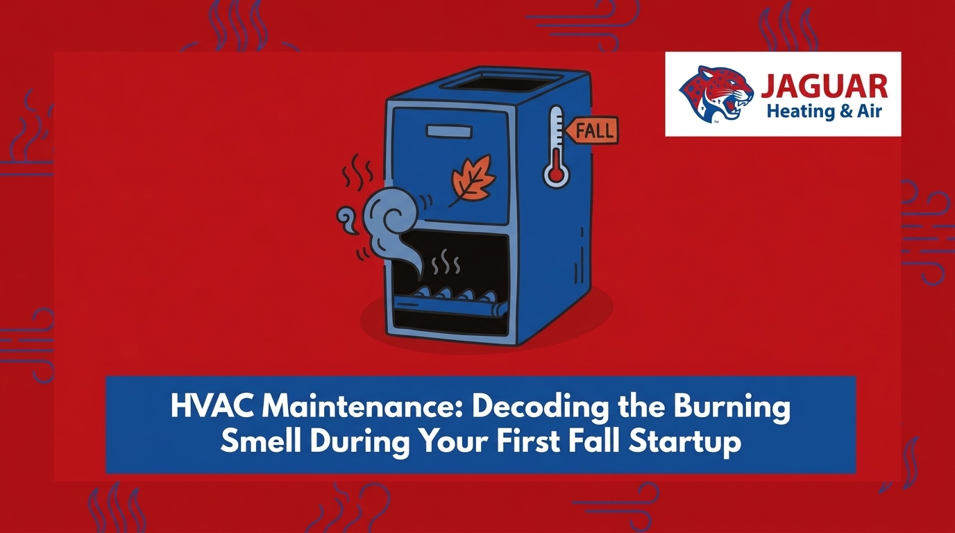 HVAC Maintenance: Decoding the Burning Smell During Your First Fall Startup — featured image