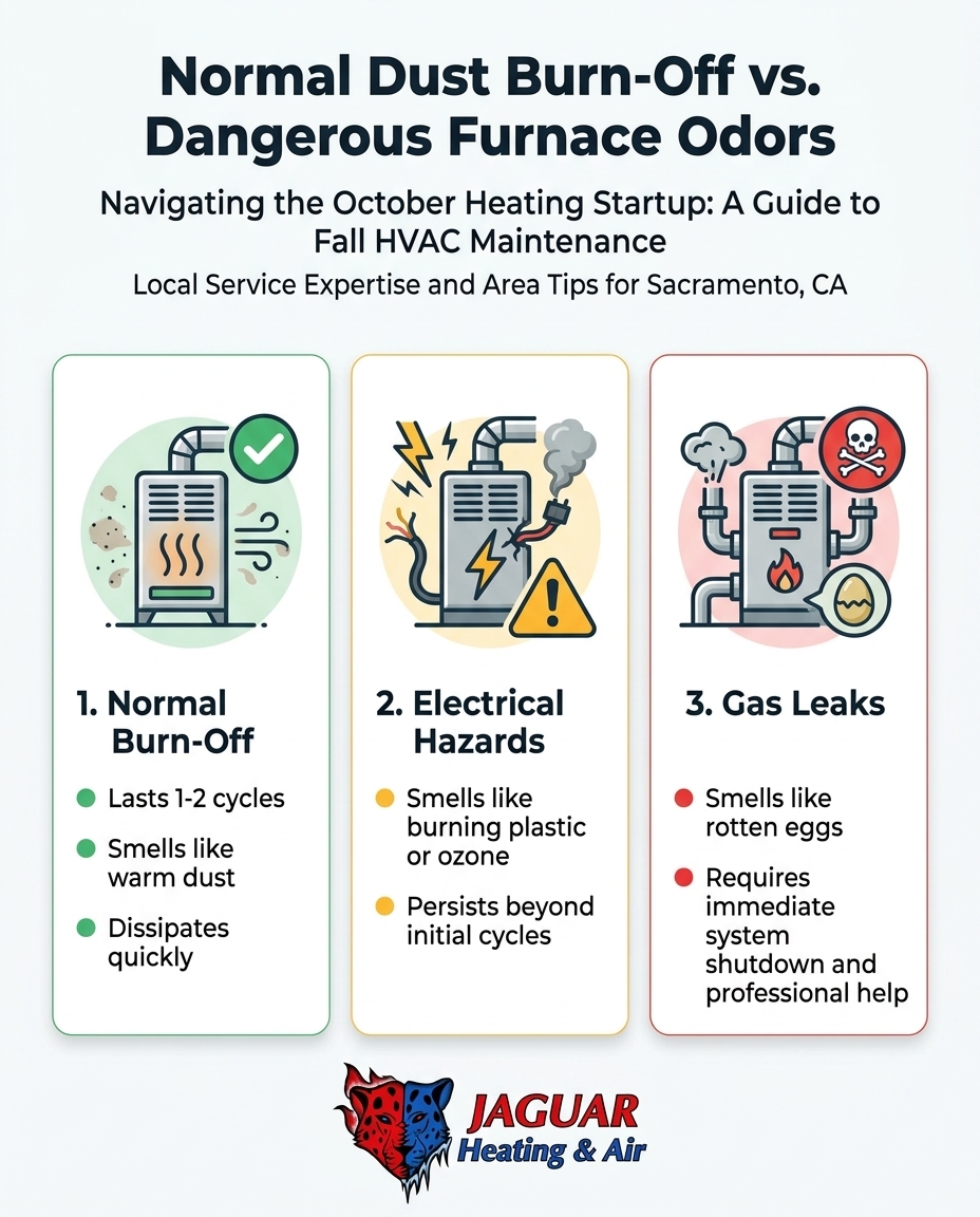 Normal Dust Burn-Off vs. Dangerous Furnace Odors