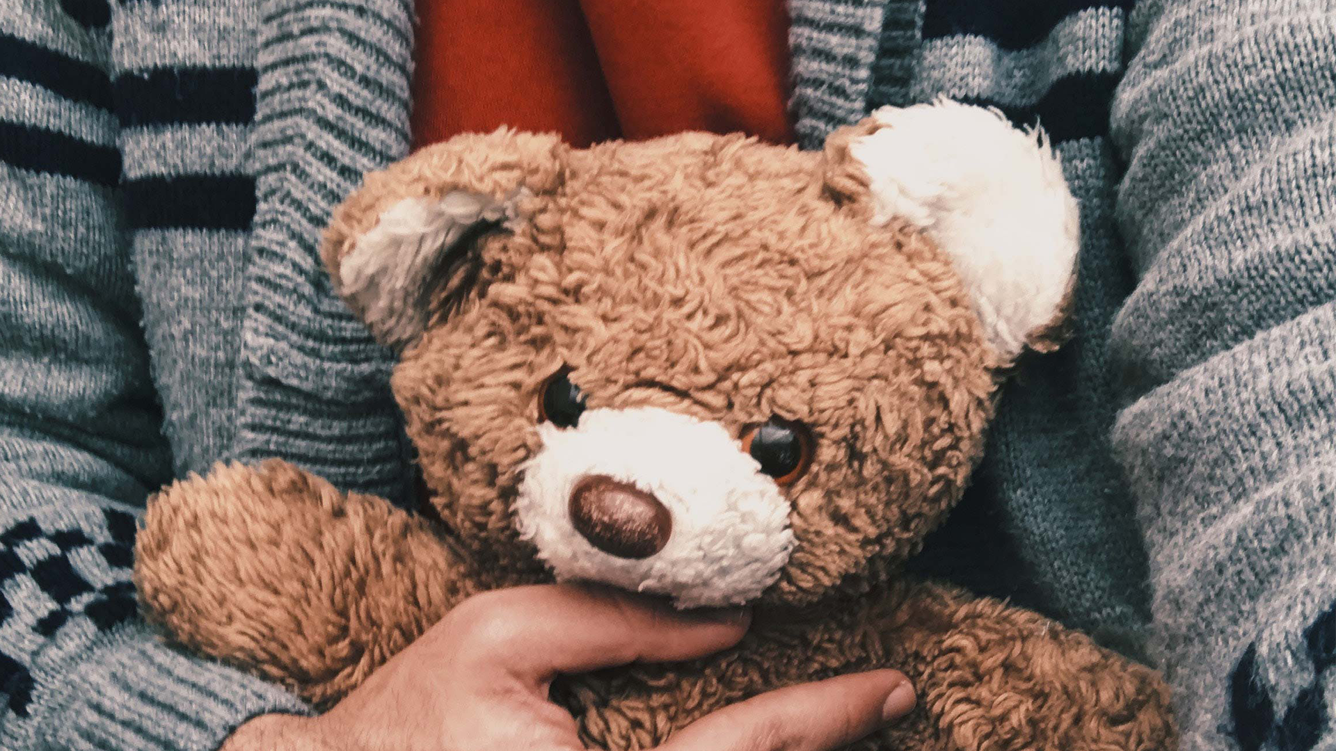 children, teddy bear, teddy bear, alone, child protection, assistance