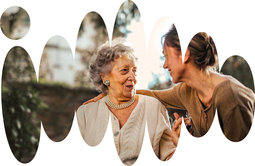 inheritance old mother and daughter