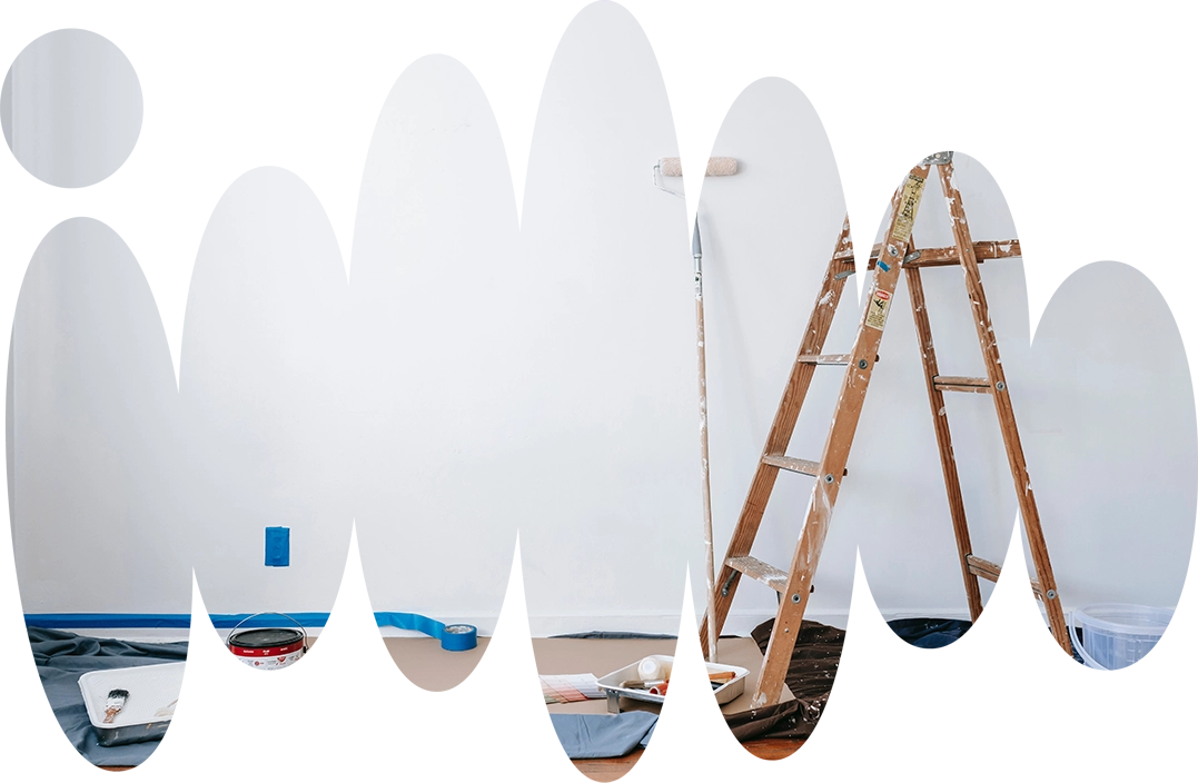 craftsman services, ladder, painting