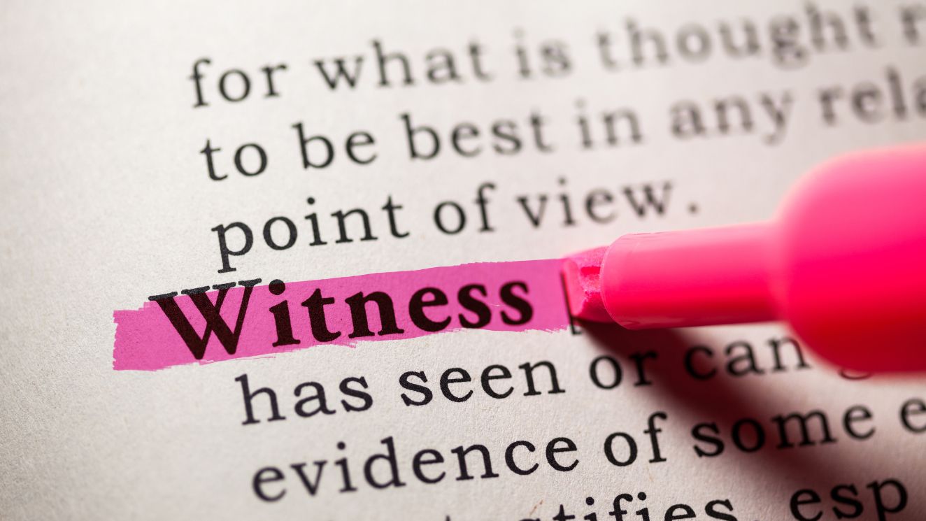witness in a criminal case
