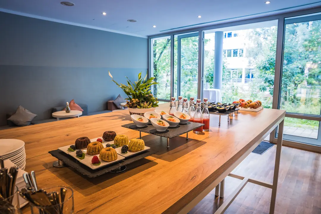 Catering optional dazu buchbar