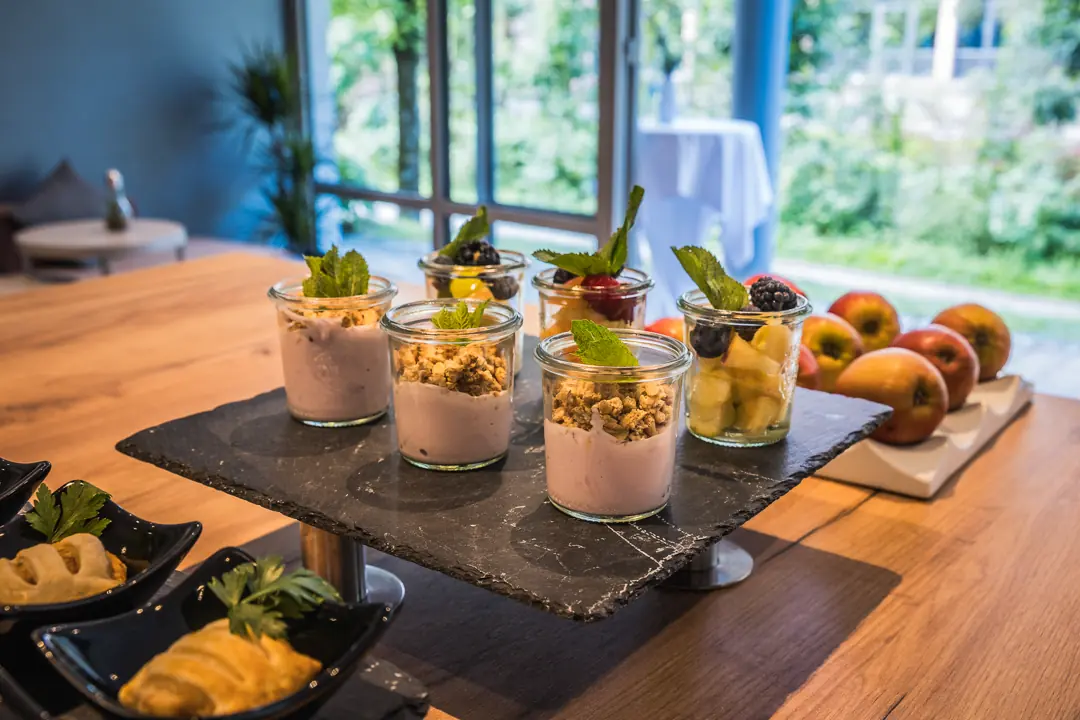 Catering optional dazu buchbar