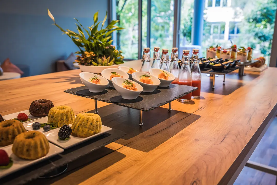 Catering optional dazu buchbar