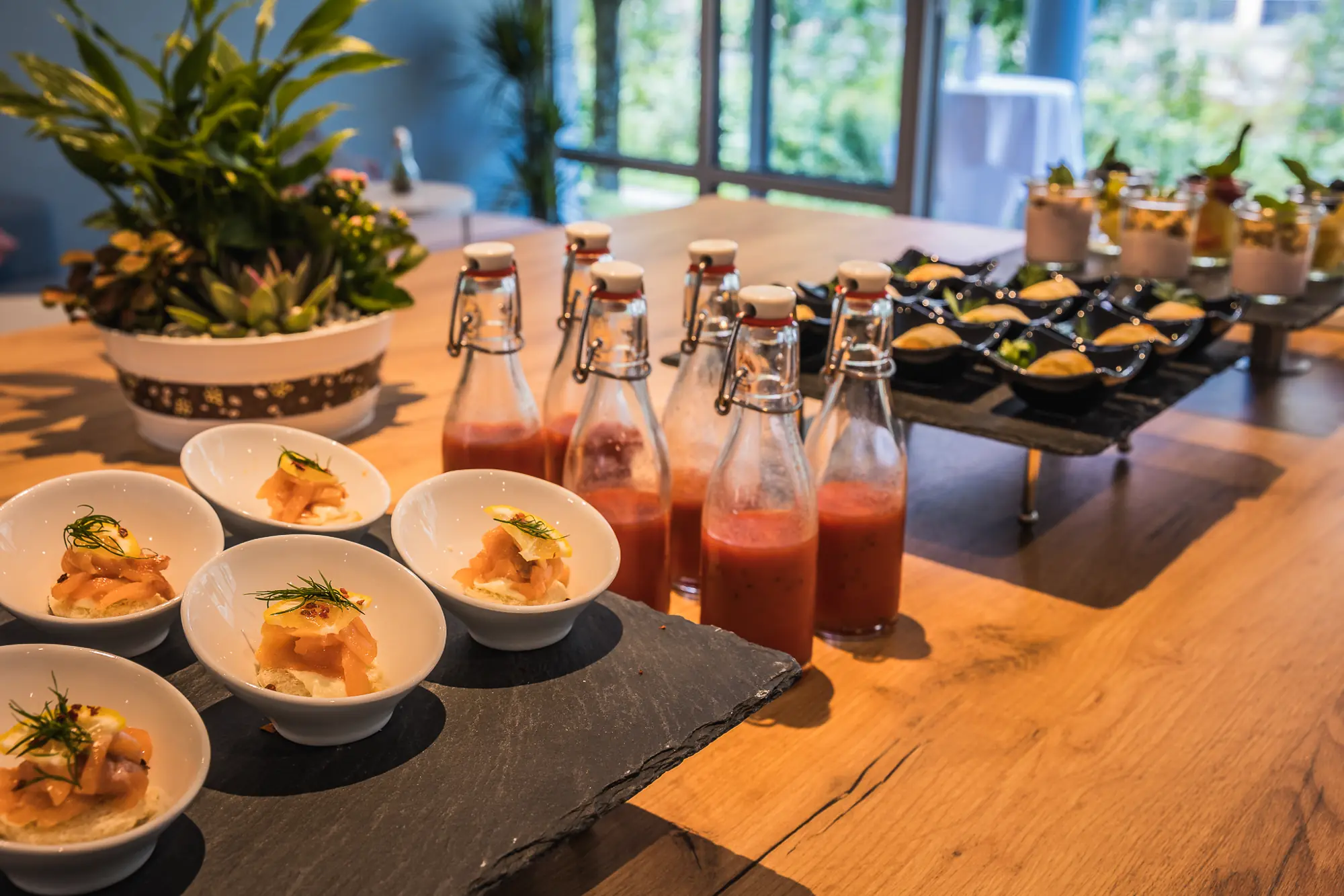 Catering optional dazu buchbar