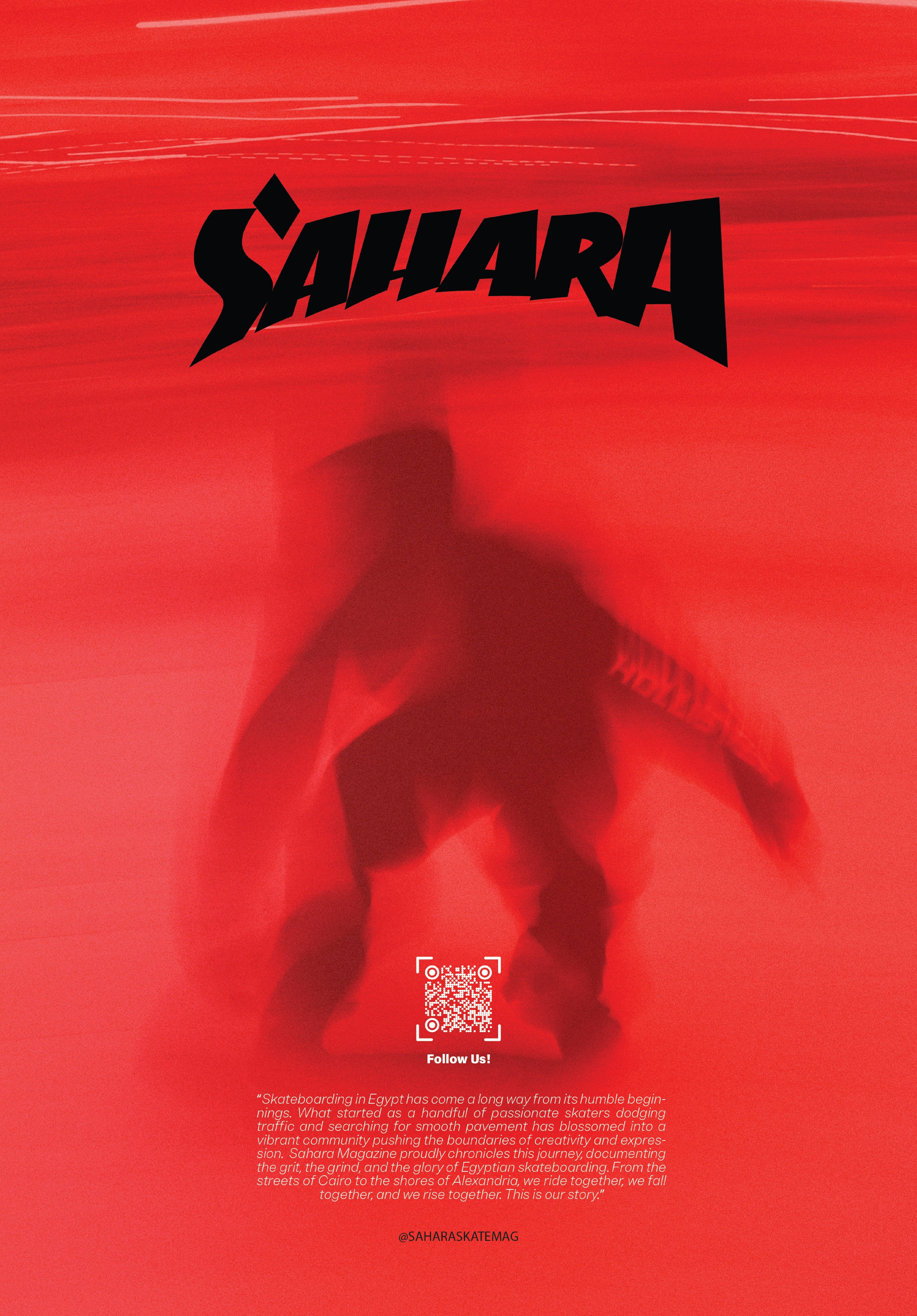 SAHARA Magazine Issue 1 back cover