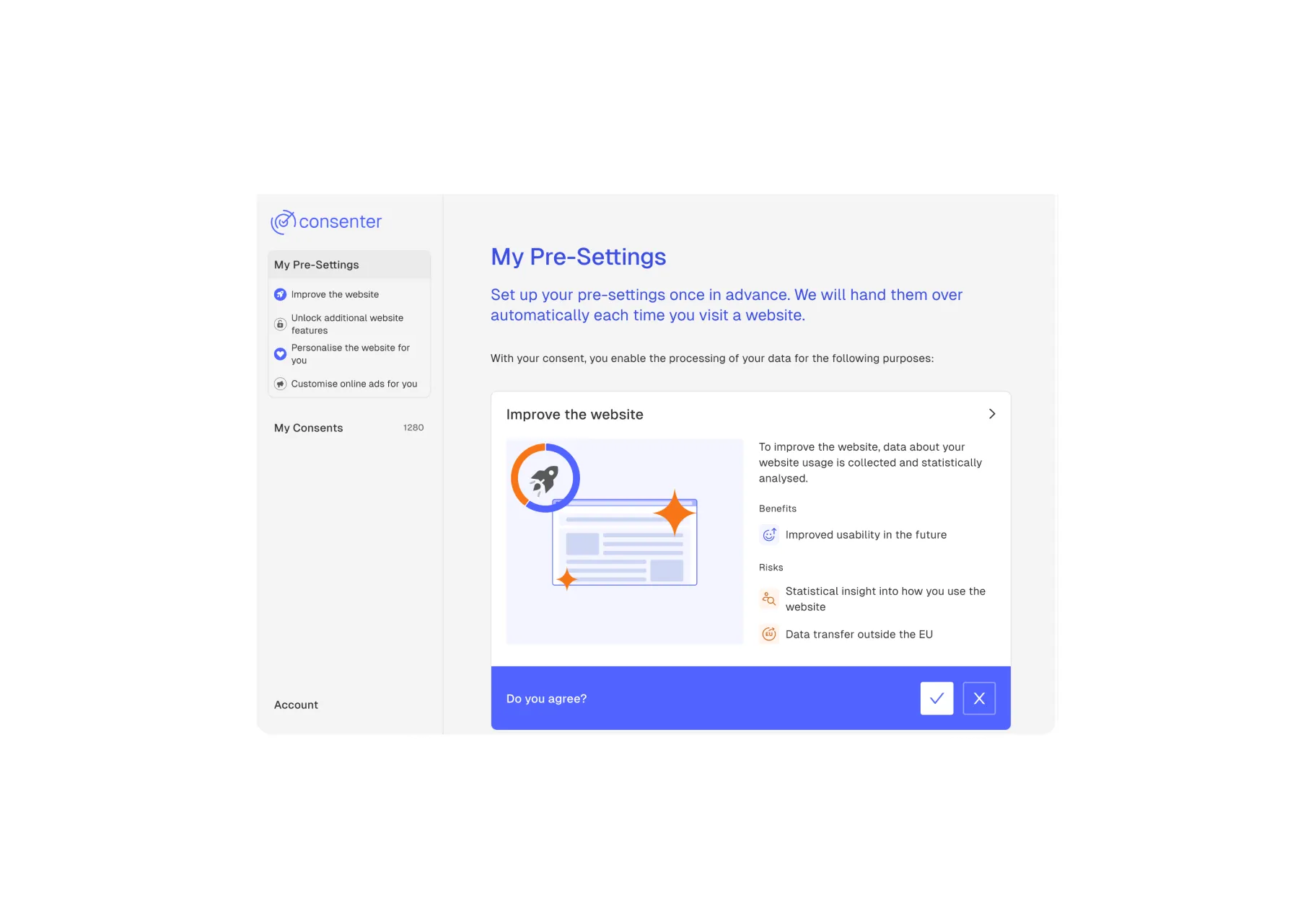 Legal Tech-Schnittstelle auf dem Tablet