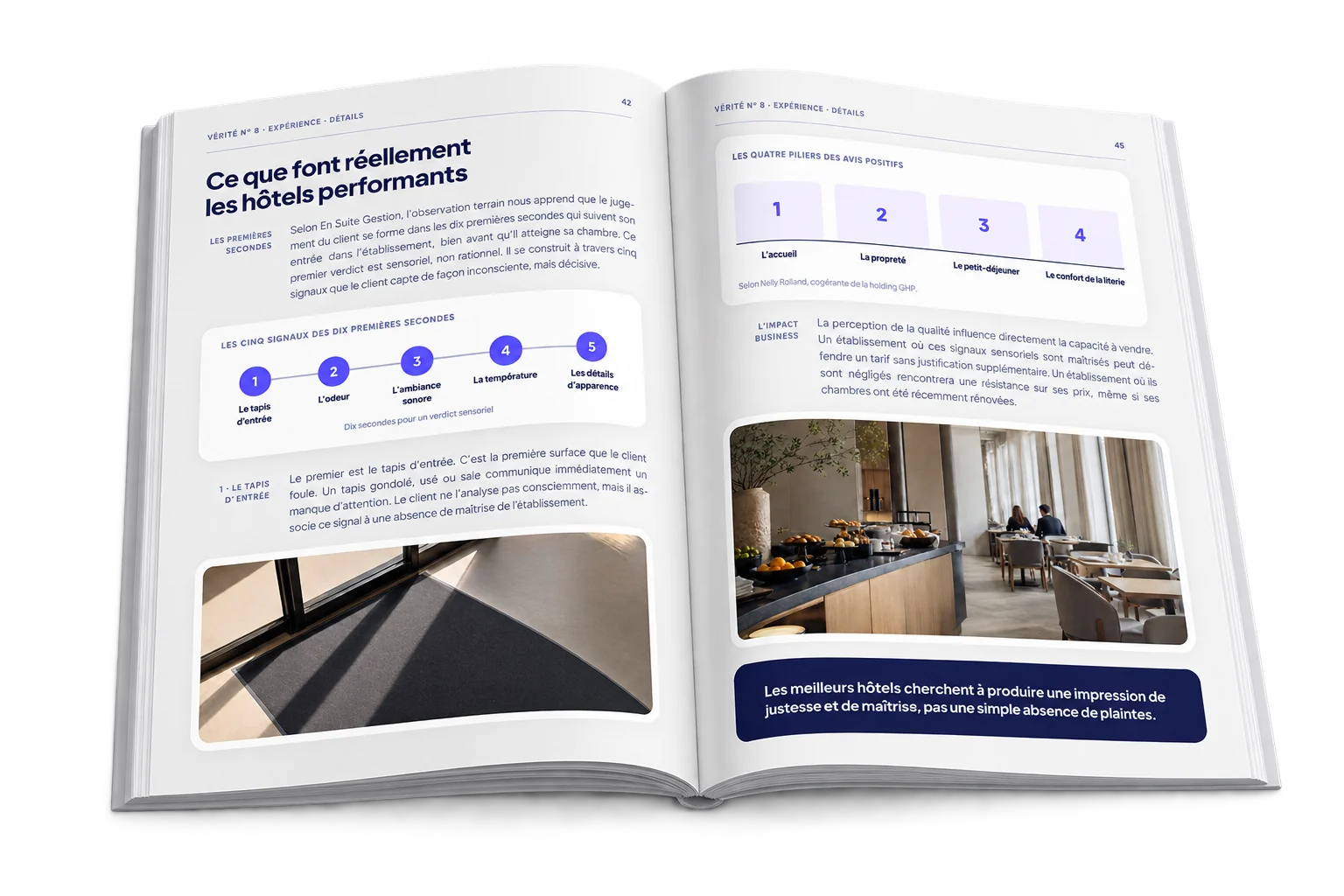 Pages intérieures du guide