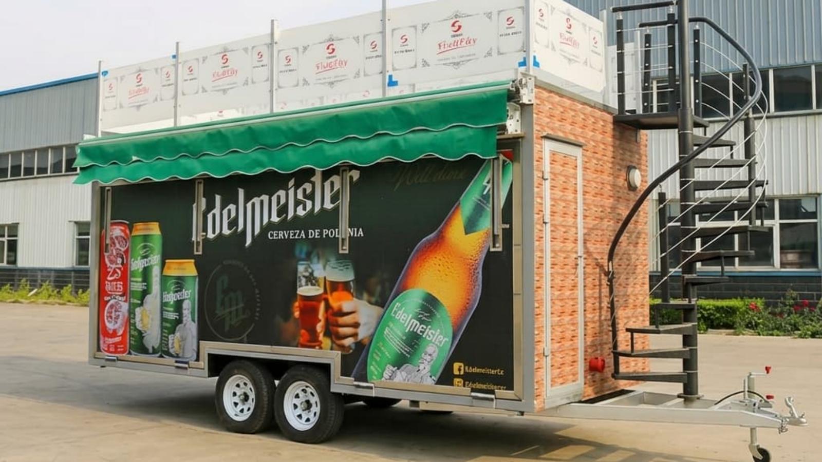 Double Decker Food Trailer 01