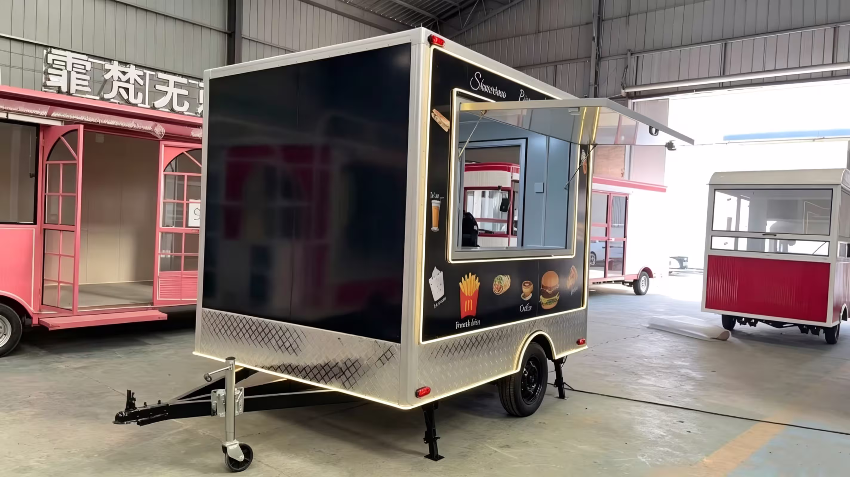 bbq box food trailer
