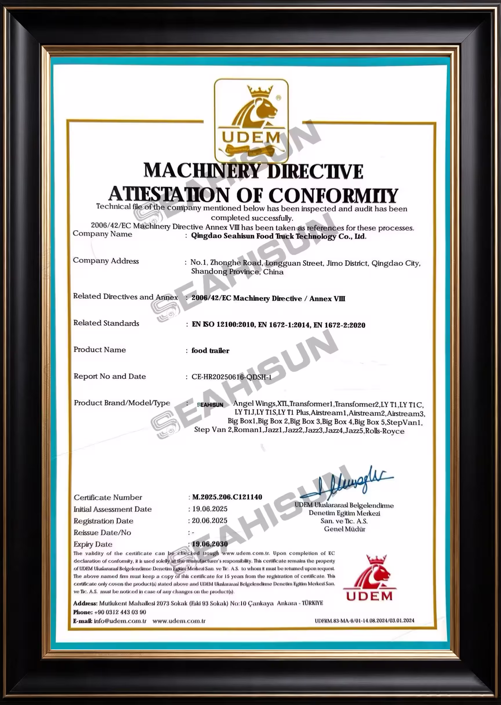 DOT Compliant Food Truck Manufacturer