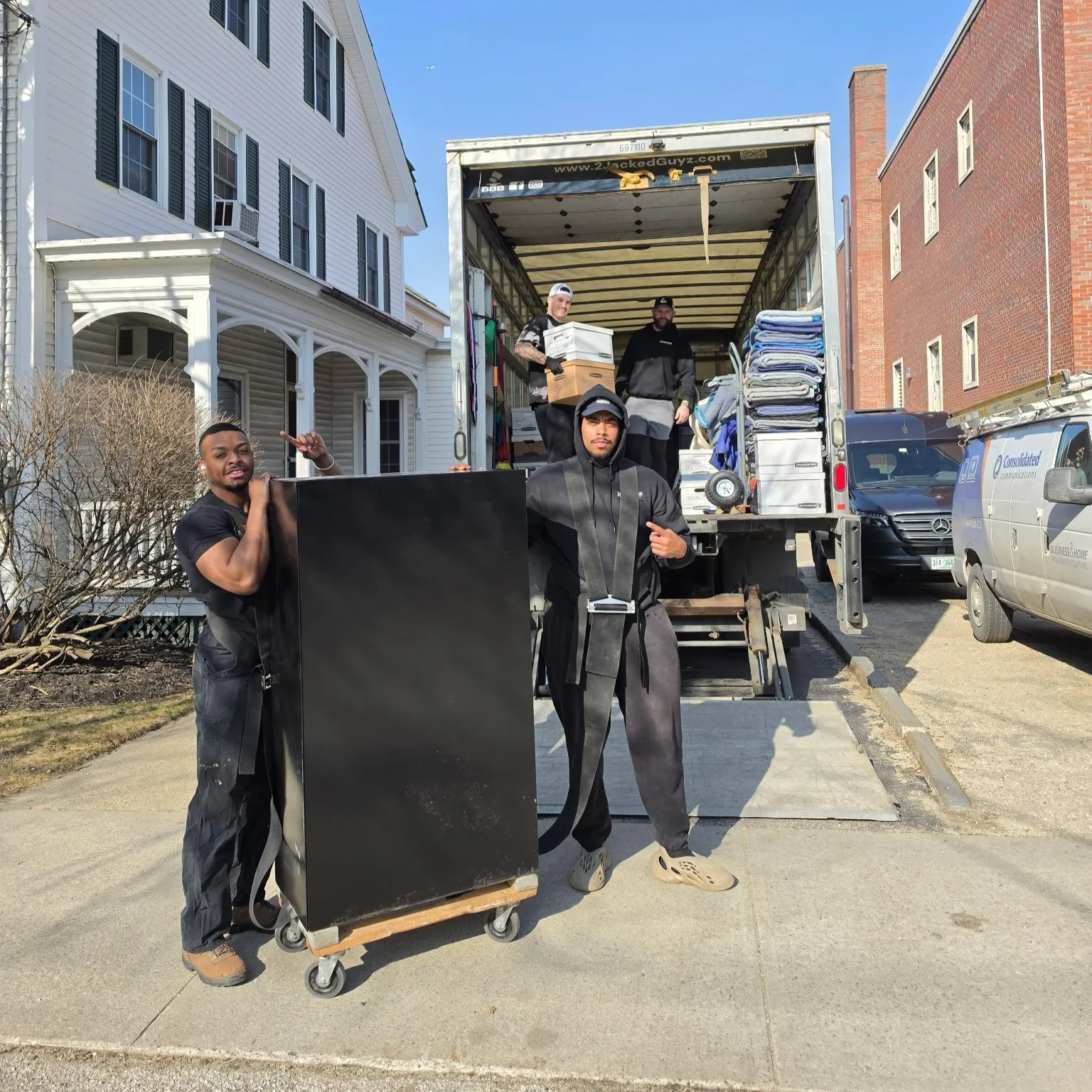 image of loading cargo