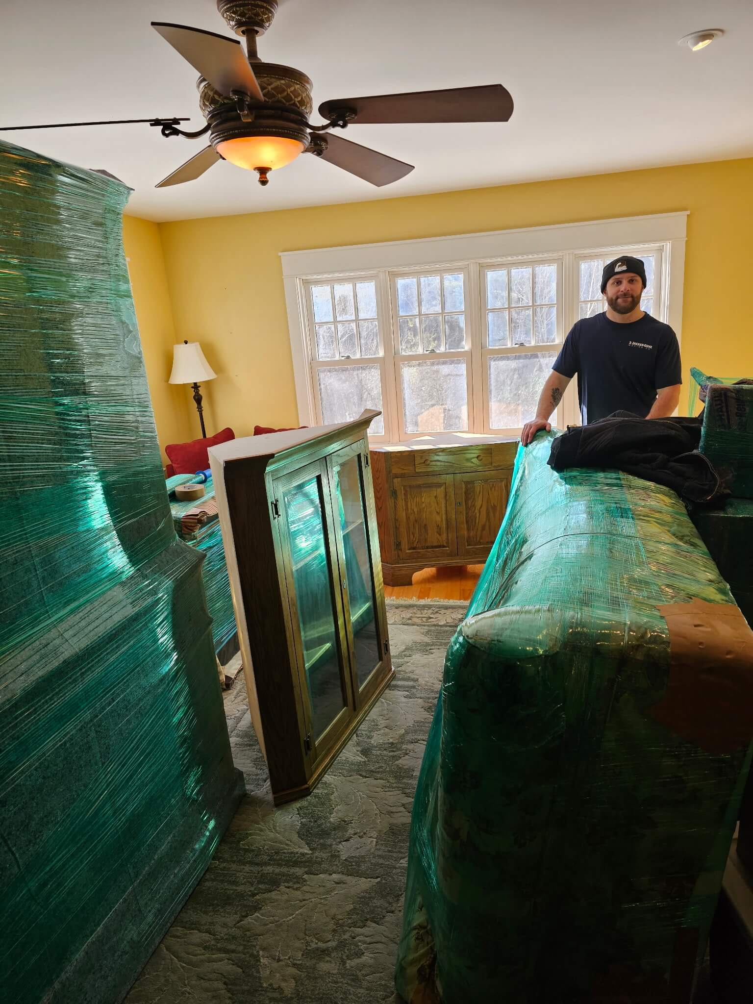 image of website on a mobile device