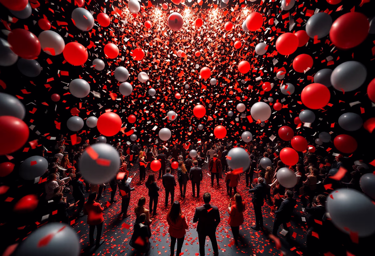 image of a grand opening celebration