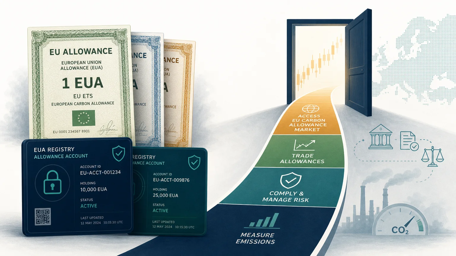 Professional access to the European carbon allowance market