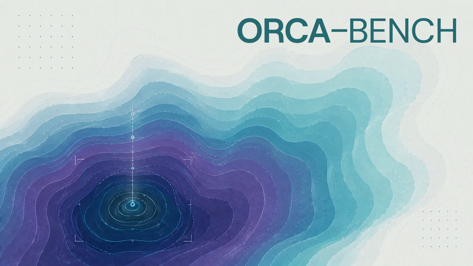 Bar chart from the ORCA-bench research paper showing RCA accuracy and hallucination rates across five frontier AI models including Claude Opus 4.7, GPT-5.5, and DeepSeek-V4-Pro on production oncall root cause analysis tasks