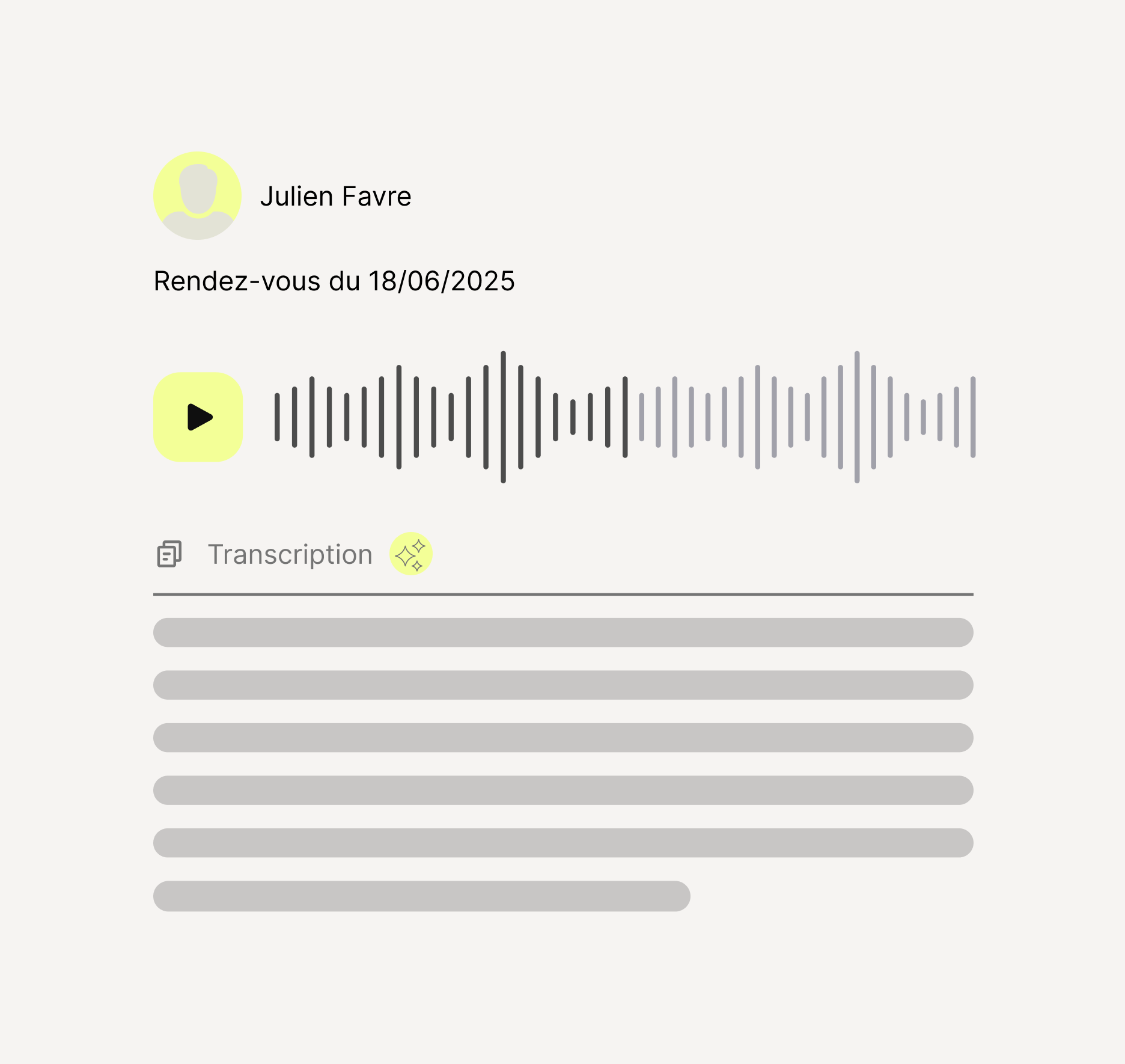 illustration de la dictée médicale intelligente