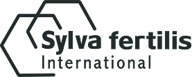 Sylva Fertilis International logo with overlapping hexagonal outlines.