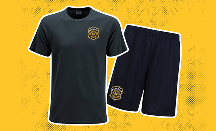 Soccer team jersey