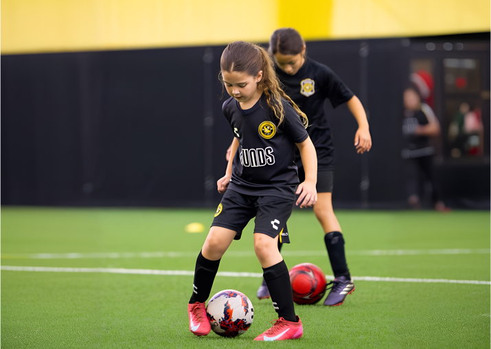Young player in a Technical Training Academy session