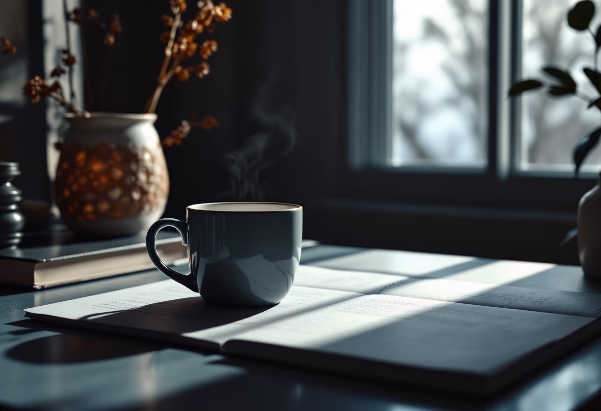 image of cozy study nook [background image]