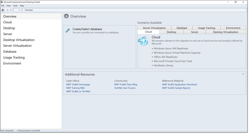 Image - Overview of the MAP tool used for SQL Server migration