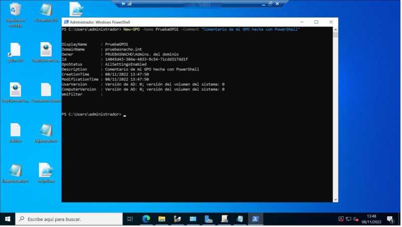 Image - Create a new GPO using PowerShell