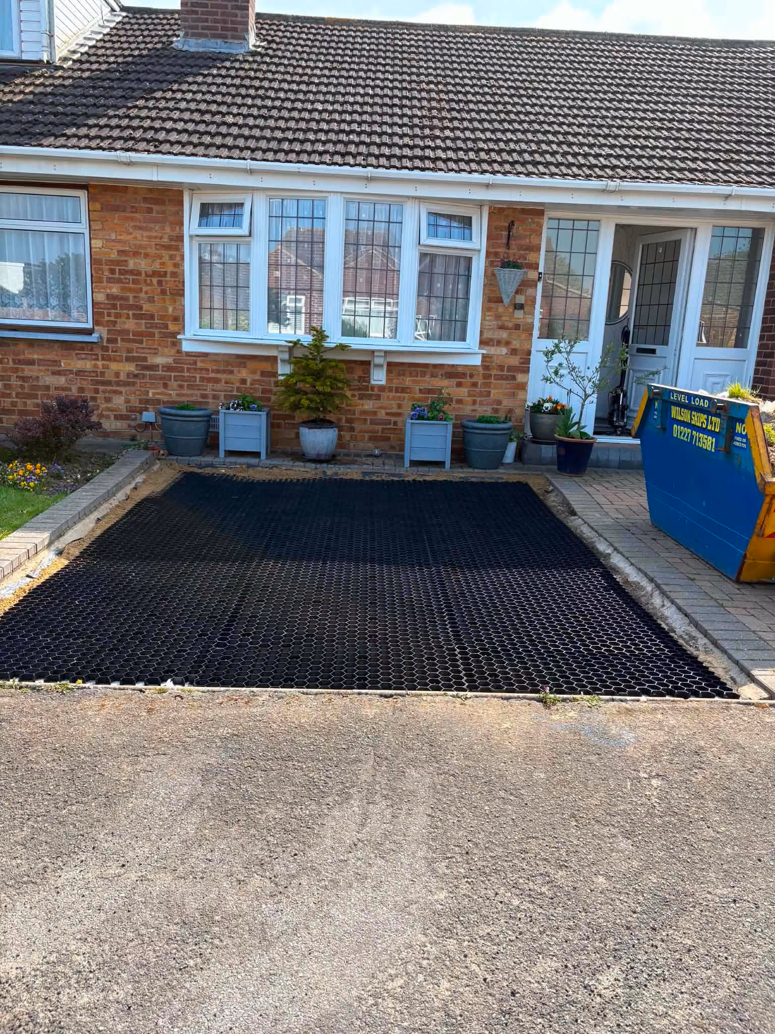 Customer project with decorative stones by J&J Aggregates