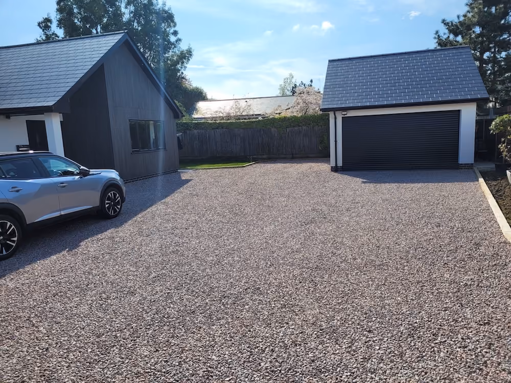 Customer project with decorative stones by J&J Aggregates