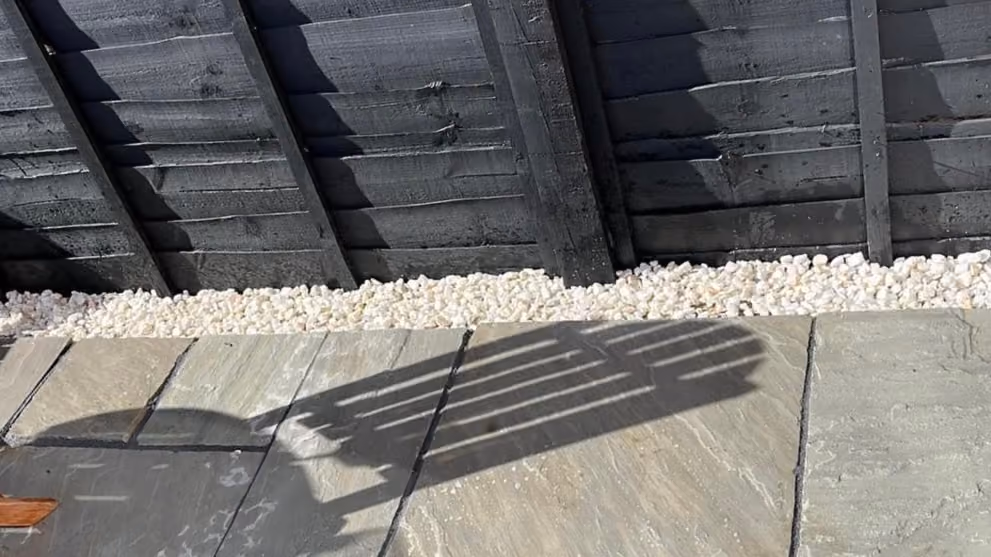 Customer project with decorative stones by J&J Aggregates
