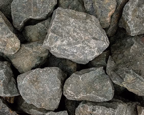 Green Granite Rockery c.250mm Crate (approx. 70pc)