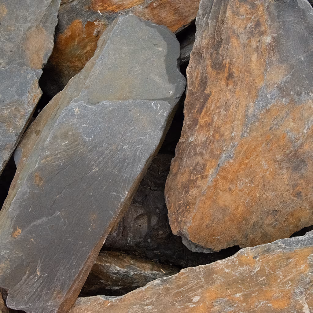 Rustic Slate Rockery c.250mm Crate (approx. 70pc)
