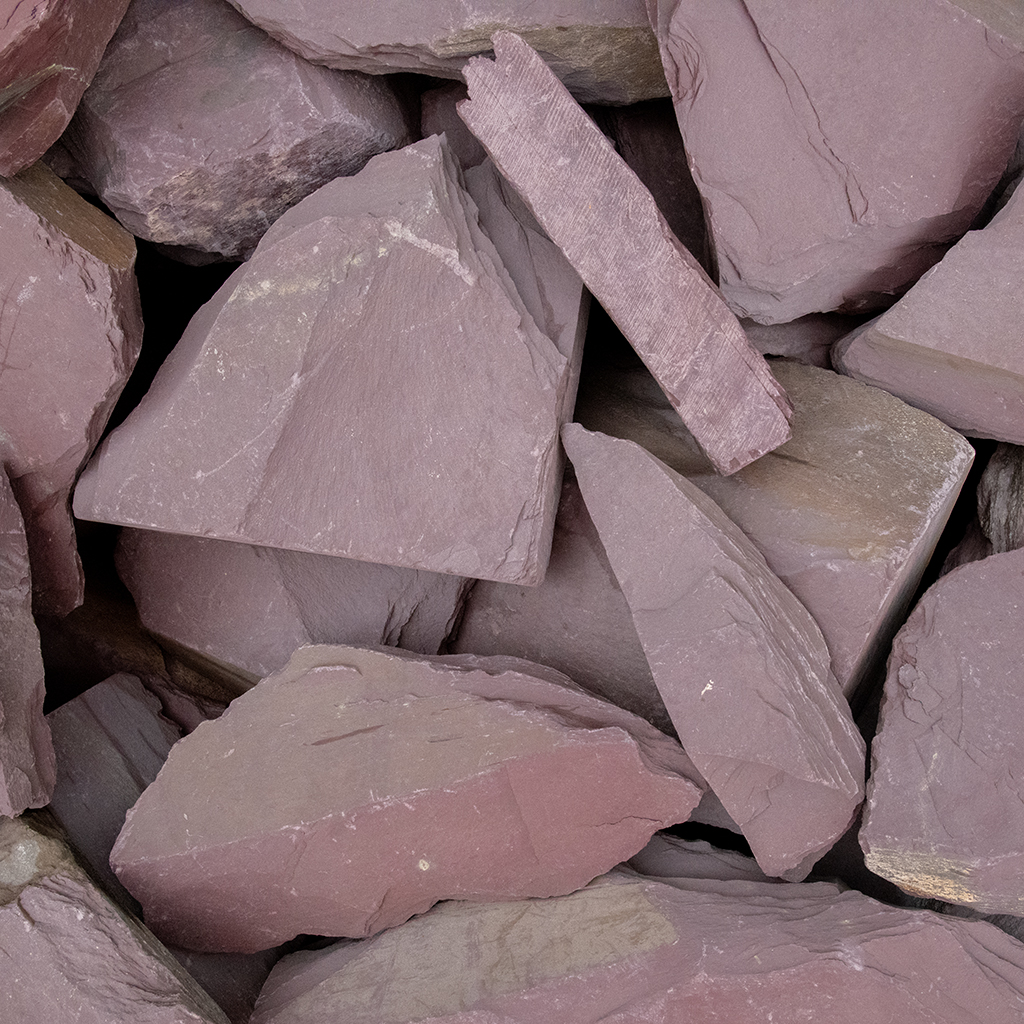 Plum Slate Rockery c.250mm Crate (approx. 70pc)