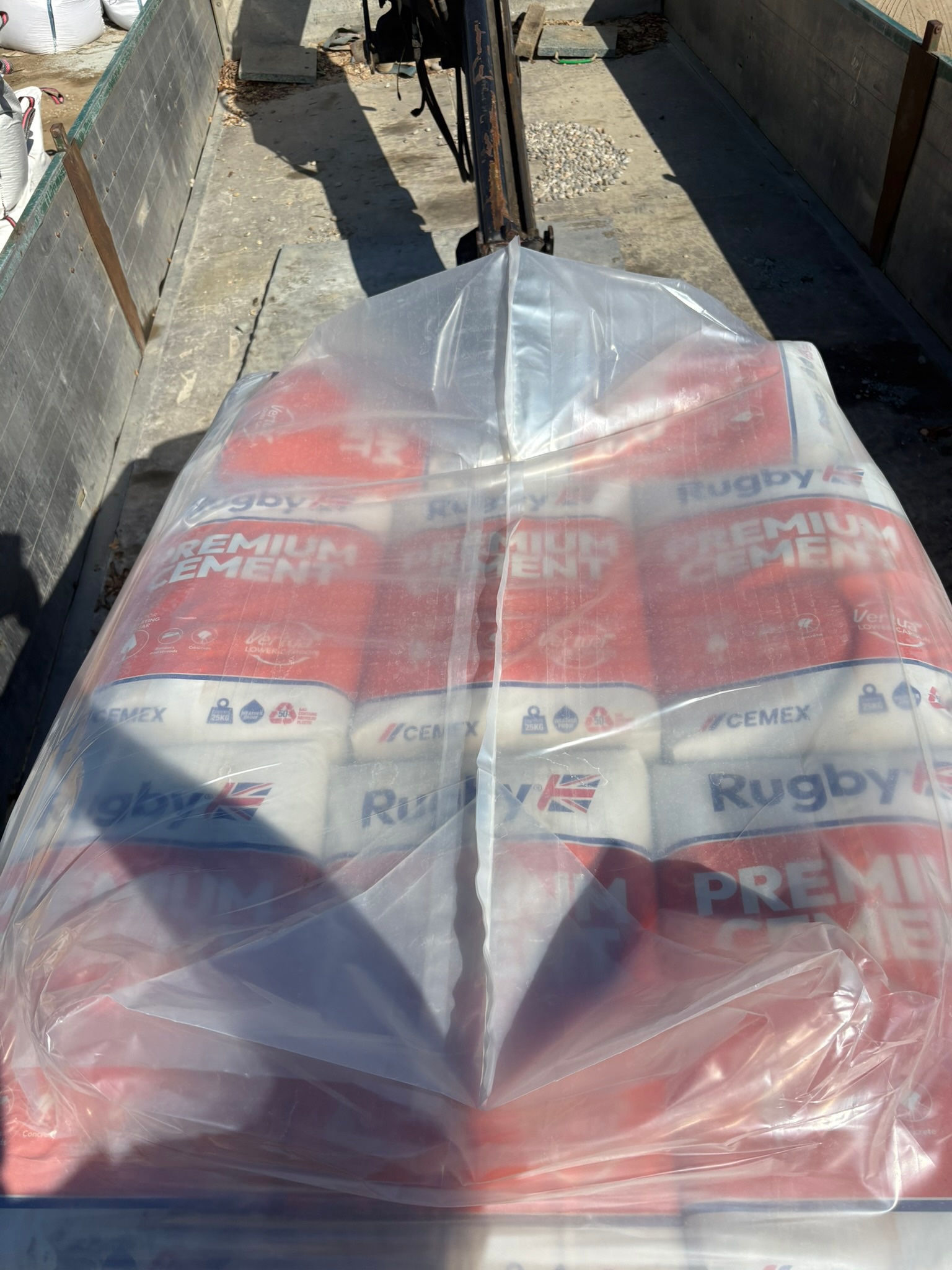 Rugby Premium Cement 25kg Plastic Bag