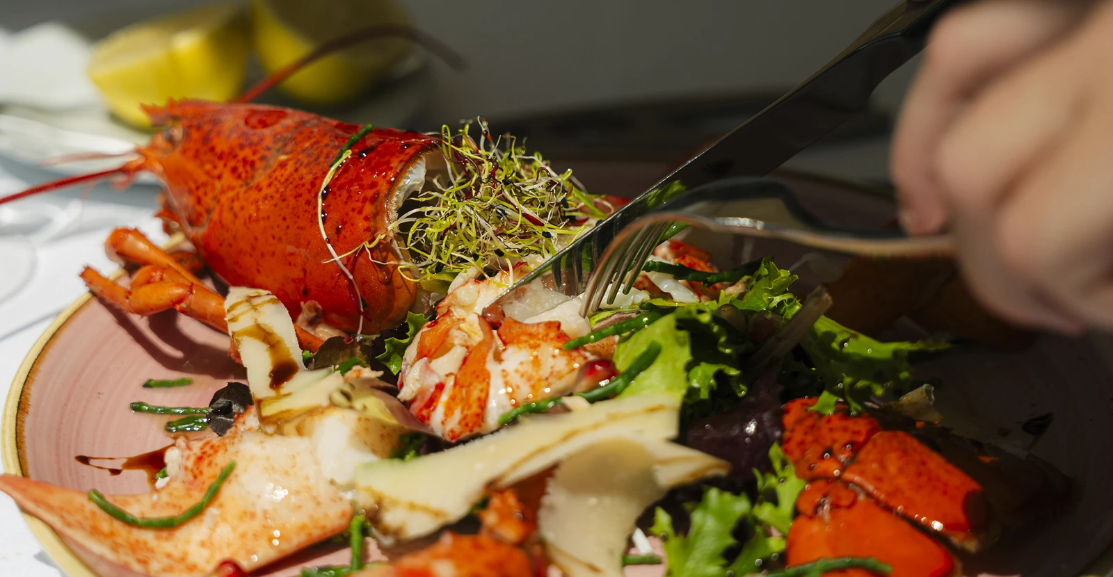 Plat au restaurant Charlot 1er