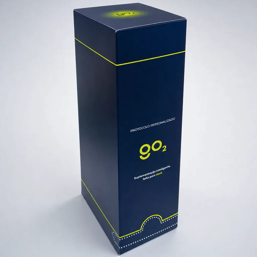 Caixa display e caixa secundária para sachês. Pantone®, laminação fosca e projeto diferenciado.