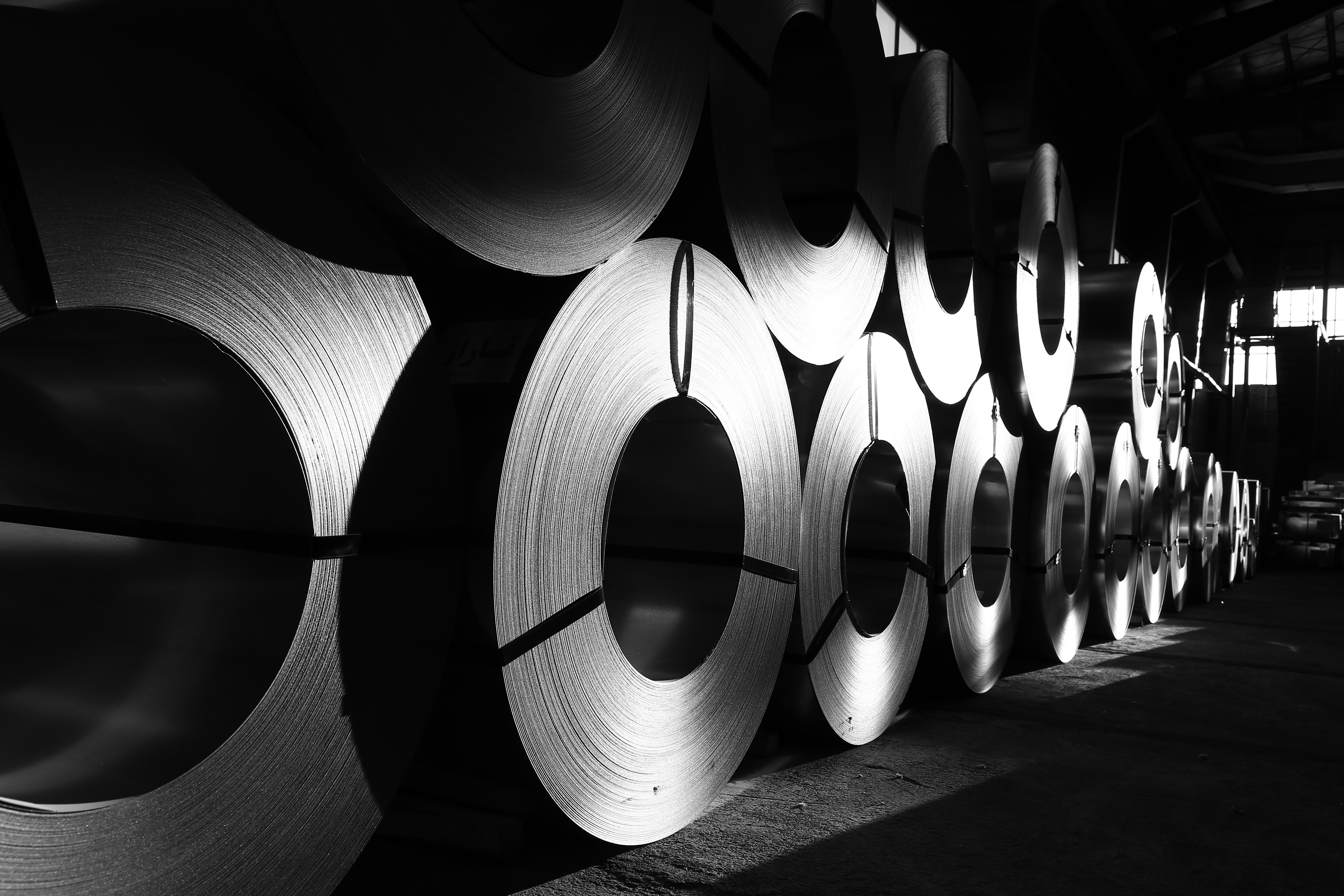 Rolls of steel coil, among the goods covered by the first EU CBAM certificate price