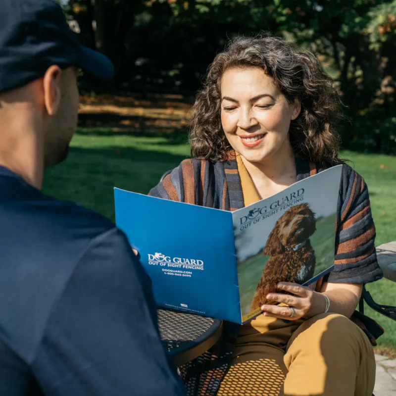 Dog Guard pro training customer