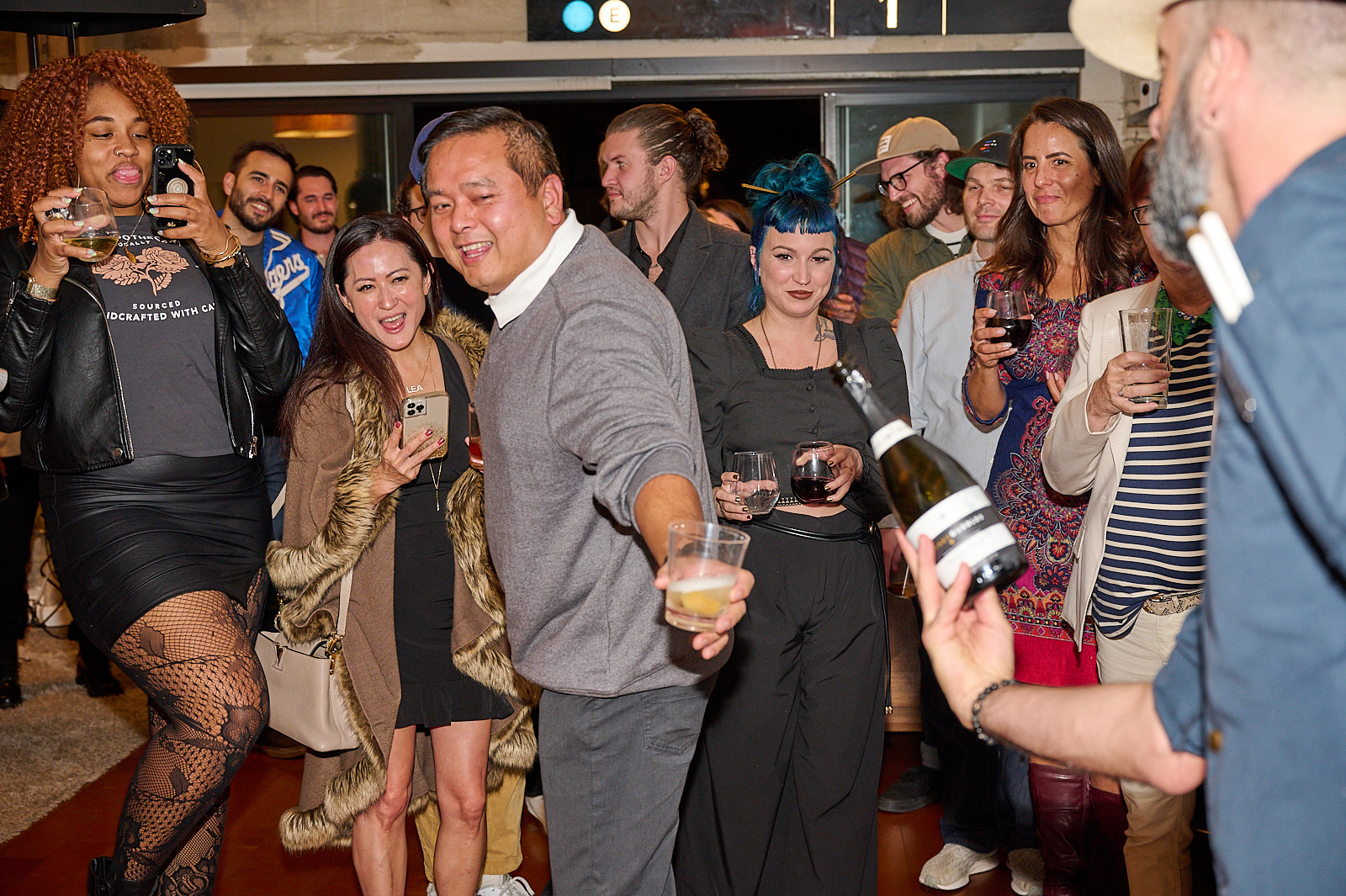 Guests at the DTLA Dinner Club Party