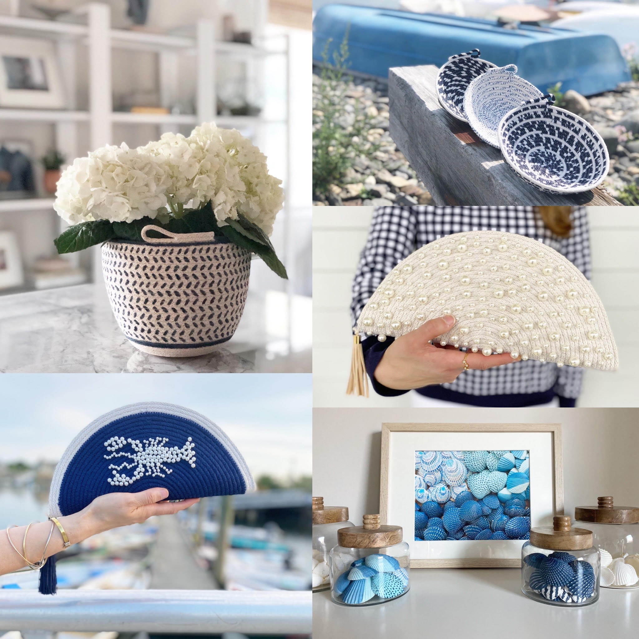 A collection of handmade products for sale on Sewcialite’s Etsy page