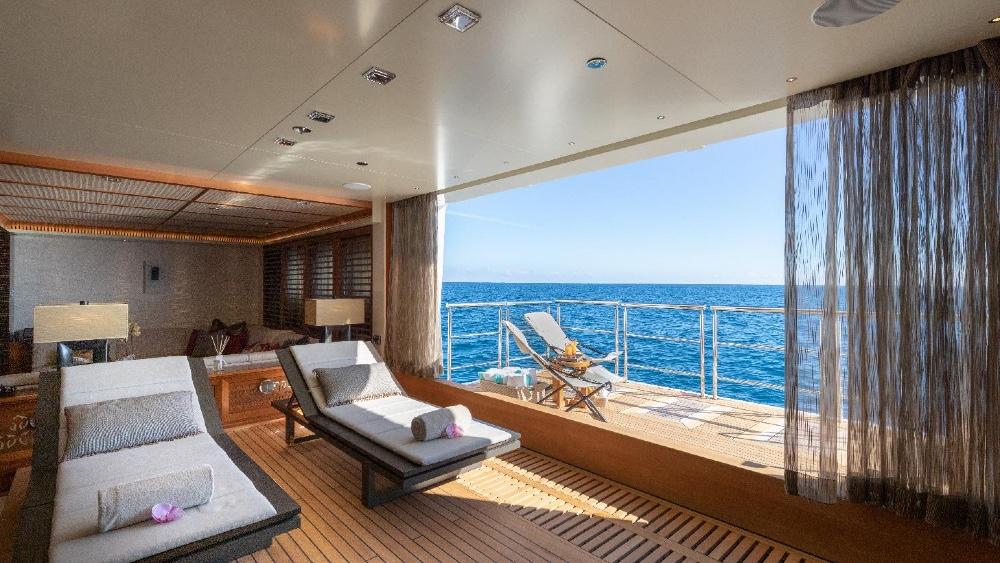 Quantum of Solace Megayacht Spa & Ocean Deck