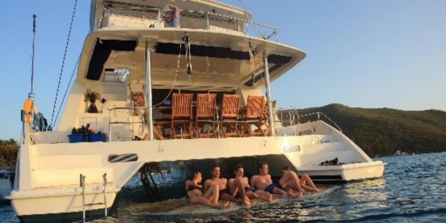 Westminster Teak on yacht