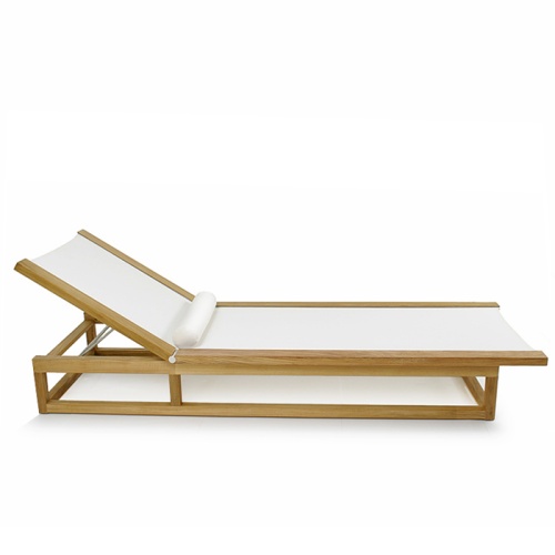 Westminster Teak’s Maya Chaise Lounger
