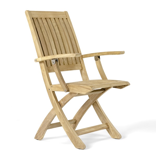 Westminster Teak’s Barbuda Folding Armchair