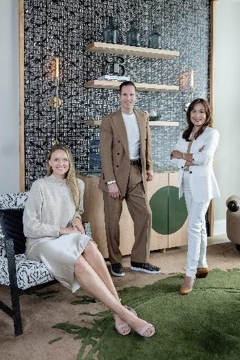 An image of Sophia Wensberg, Trevor Fulmer, and Aileen Ramos.