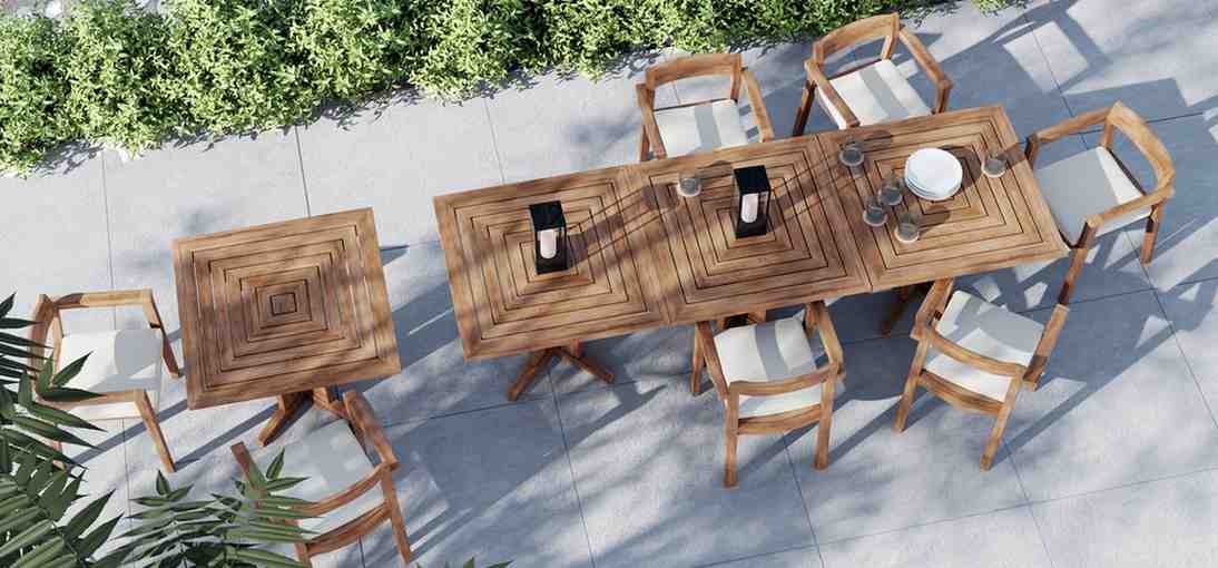 Pyramid Teak Collection Outdoor