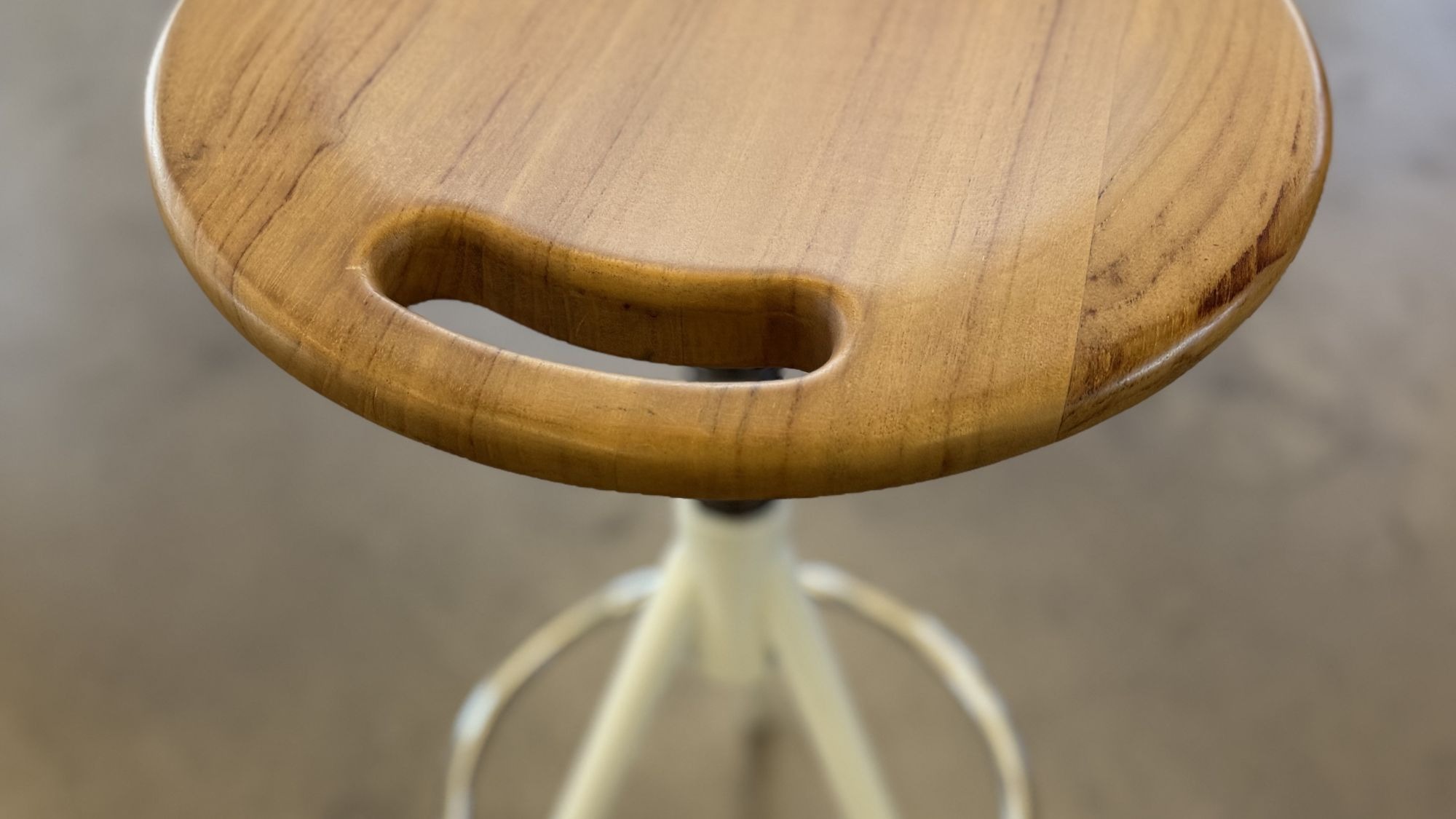 teak counter stool