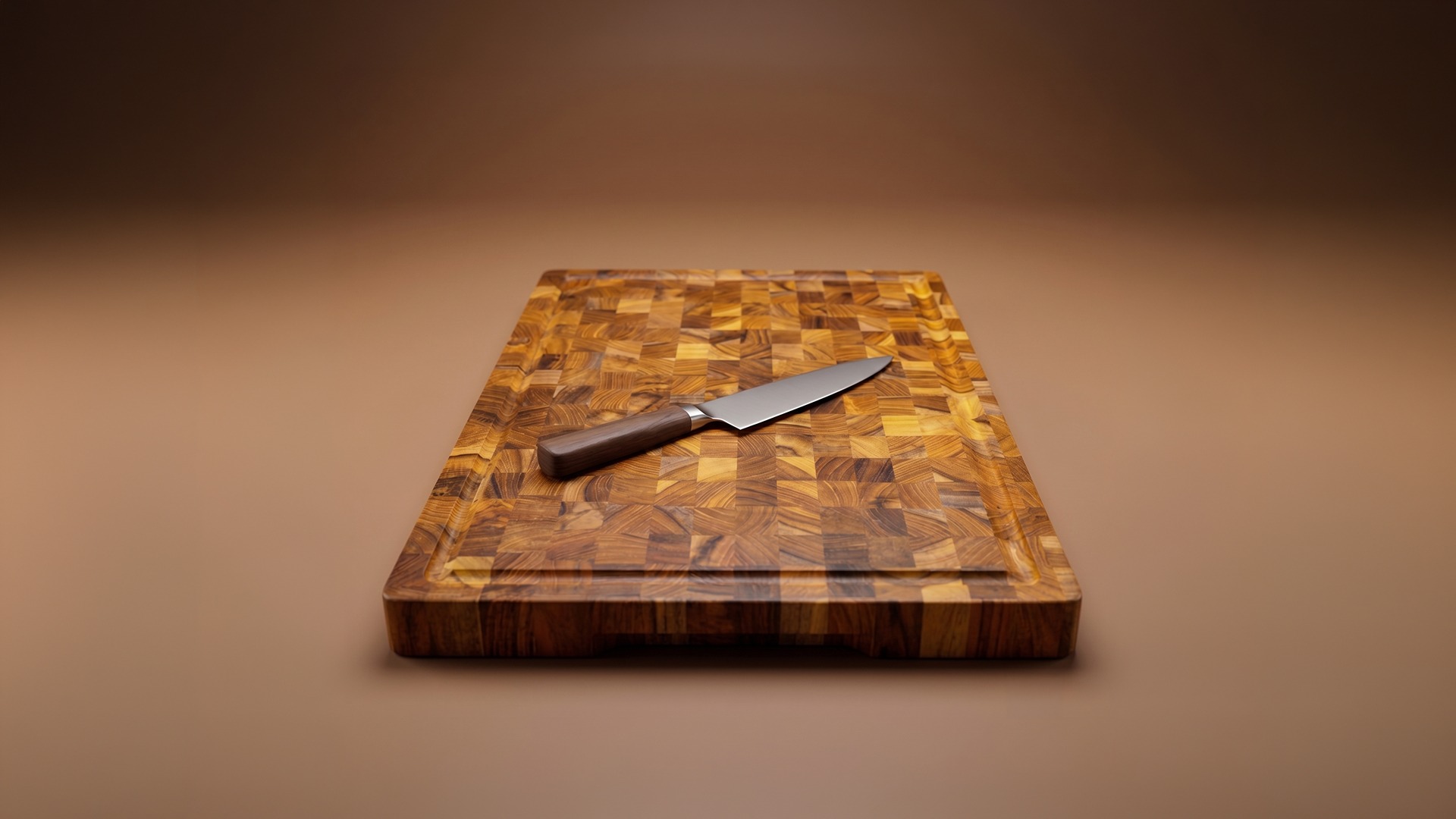 teak cutting board