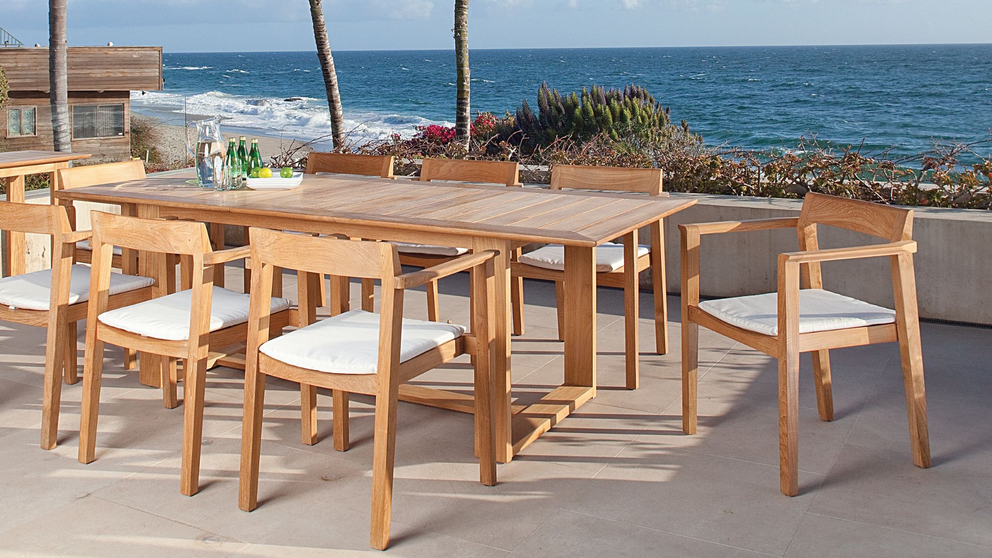 teak dining set